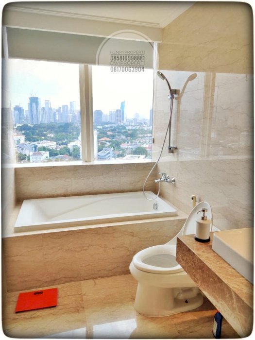 Disewa Menteng Park 3BR Private Lift Full Furnish Renov City View