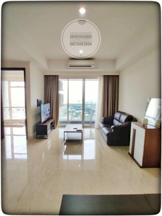 Disewa Menteng Park 3BR Private Lift Full Furnish Renov City View