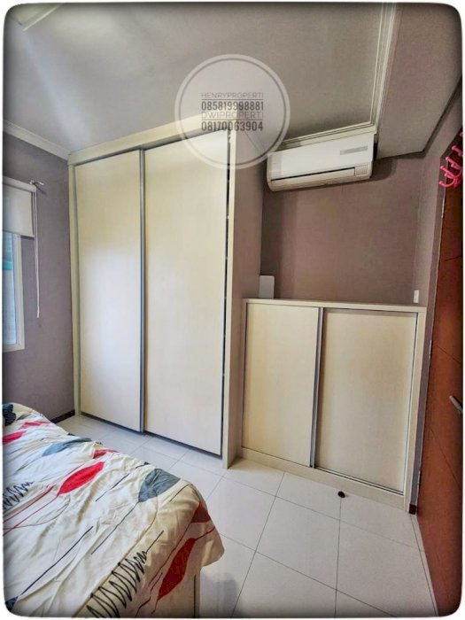 dijual cepat apartemen royal mediterania garden 1 br best city view