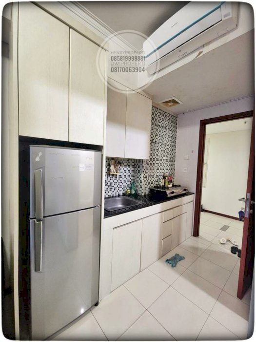 dijual cepat apartemen royal mediterania garden 1 br best city view