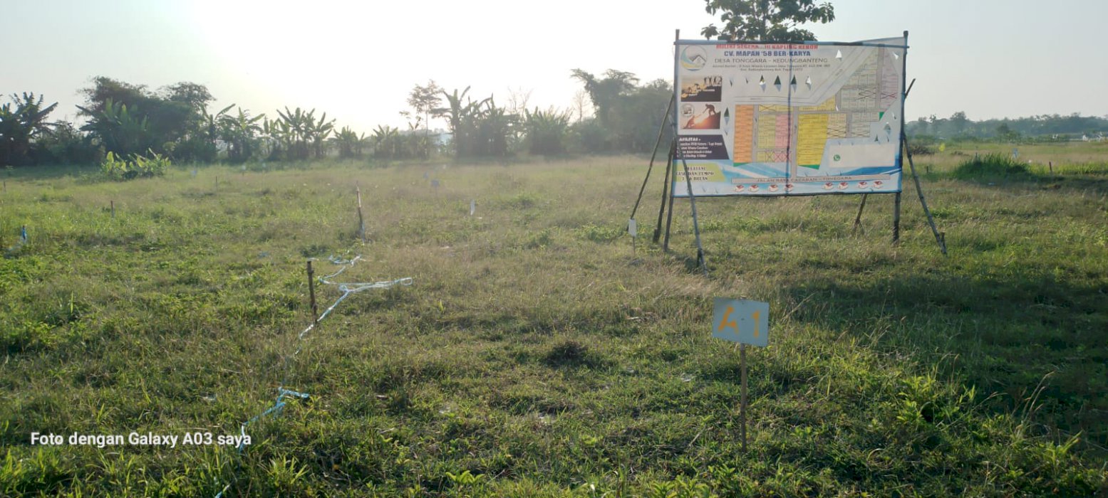 Dijual Tanah Kavling Lokasi Objek Wisata Cacaban