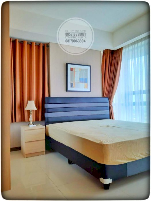 Disewa St. Moritz Unit 2+1BR Full Furnish City View Private Lift