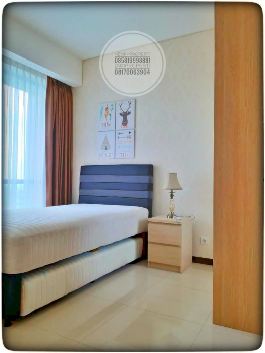 Disewa St. Moritz Unit 2+1BR Full Furnish City View Private Lift