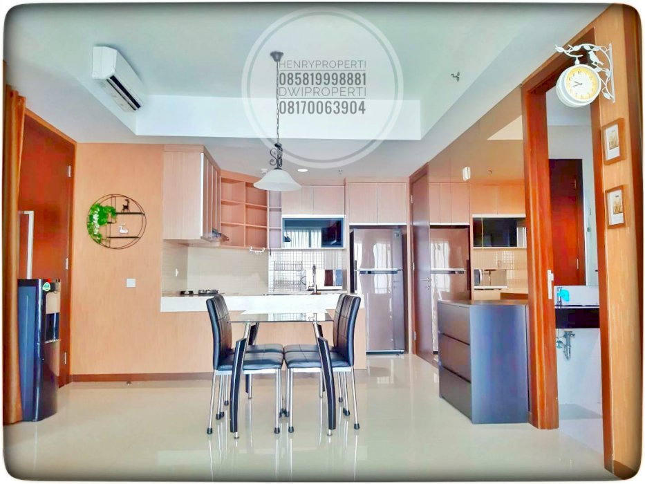 Disewa St. Moritz Unit 2+1BR Full Furnish City View Private Lift