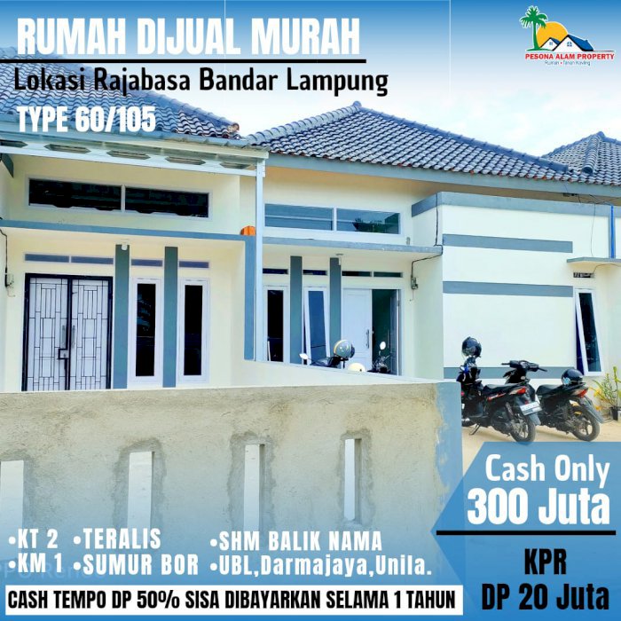 Rumah cluster idaman bandar Lampung