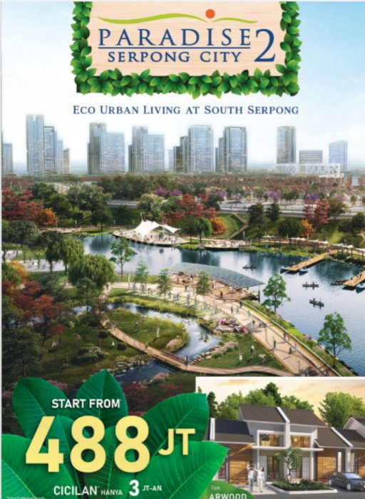 Perumahan Paradise Serpong City 2 Tangerang  Selatan