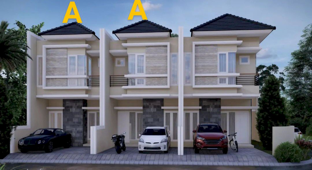 Rumah baru di Kutisari Indah Utara,lebar jalan 5 mobil