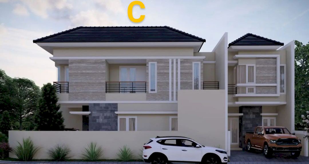 Lebar 5 mobil,Rumah baru di Kutisari