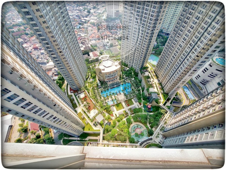 Disewa Taman Anggrek Residence Unit 2BR City View