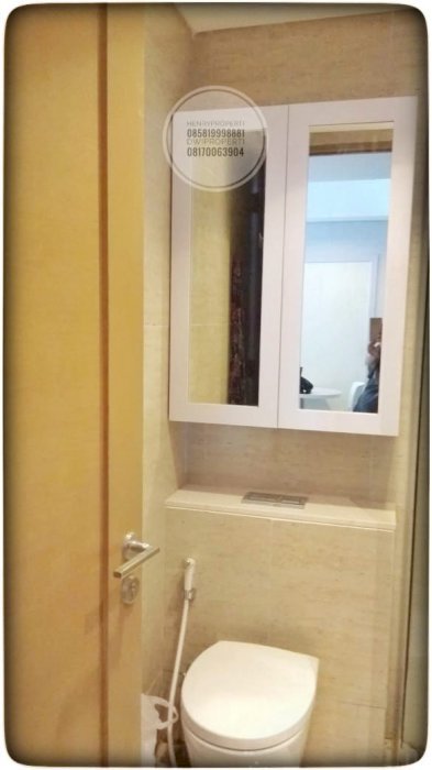Sewa apartemen Taman anggrek Residence 1 BR lantai rendah
