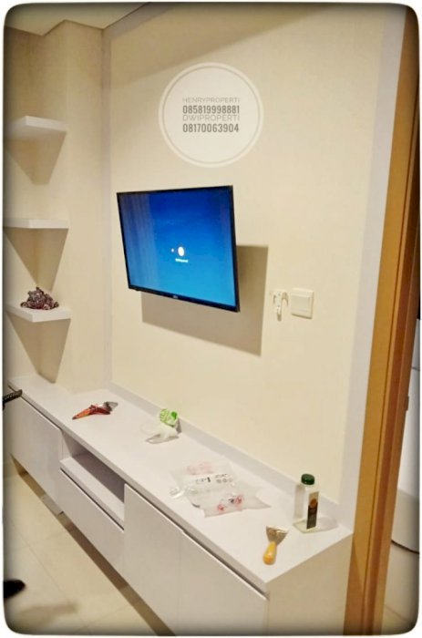 Sewa apartemen Taman anggrek Residence 1 BR lantai rendah