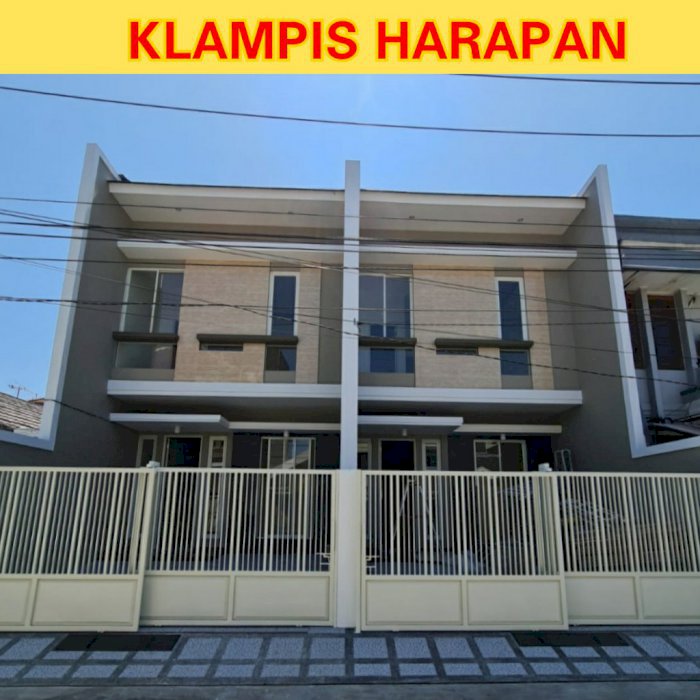 Hanya 2 unit,rumah baru di Klampis Harapan