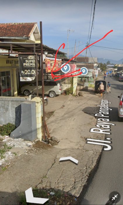 Di jual toko dan rumah