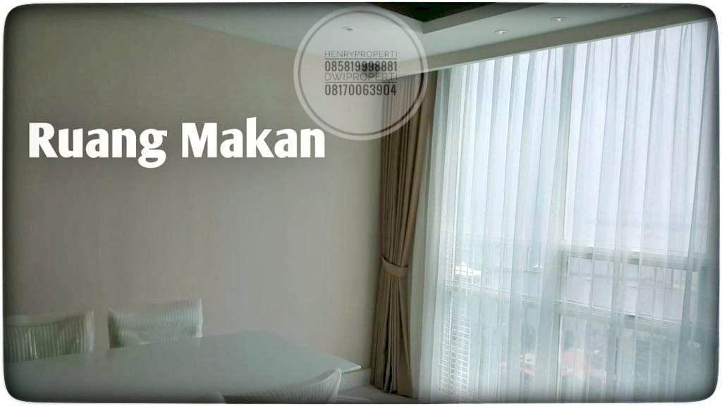 Dijual Ancol Mansion Unit 4+1BR Furnish View Laut Harga Terbaik