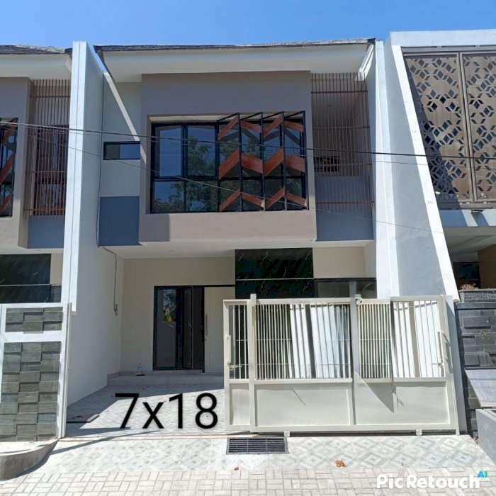 Rumah baru siap huni di Wisma Permai Barat