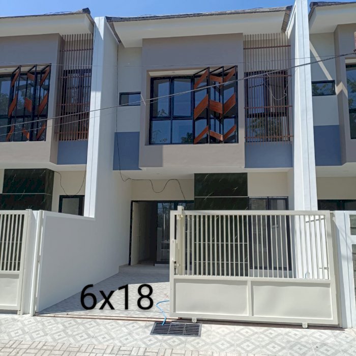 Rumah baru Gress siap huni di Wisma Permai Barat