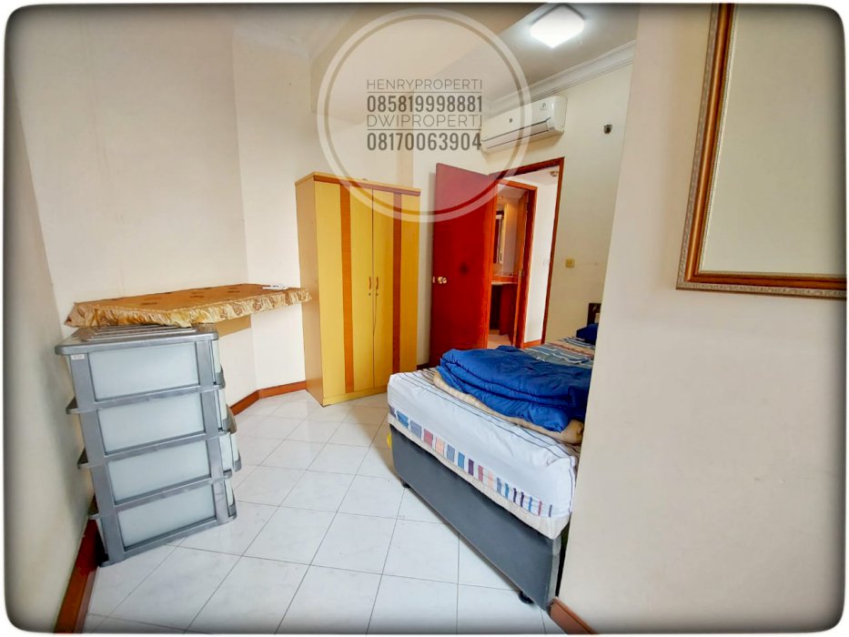 Dijual Taman Anggrek Condo Unit 2+1BR Harga Termurah City View