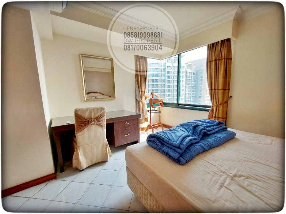 Dijual Taman Anggrek Condo Unit 2+1BR Harga Termurah City View
