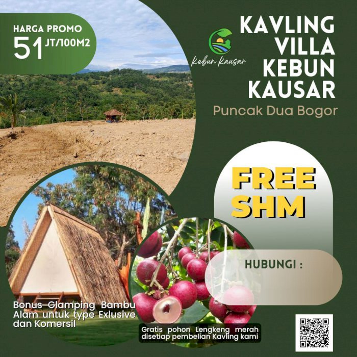 Tanah murah di puncak bogor