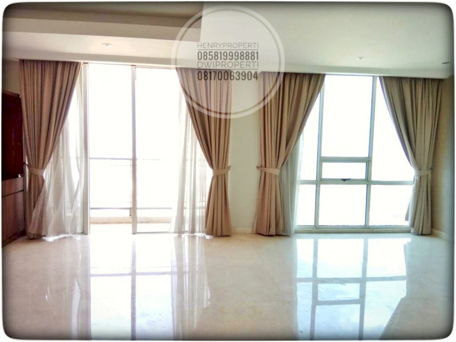 Dijual Ancol Mansion Unit 3+2BR Furnish View Laut Harga Terbaik
