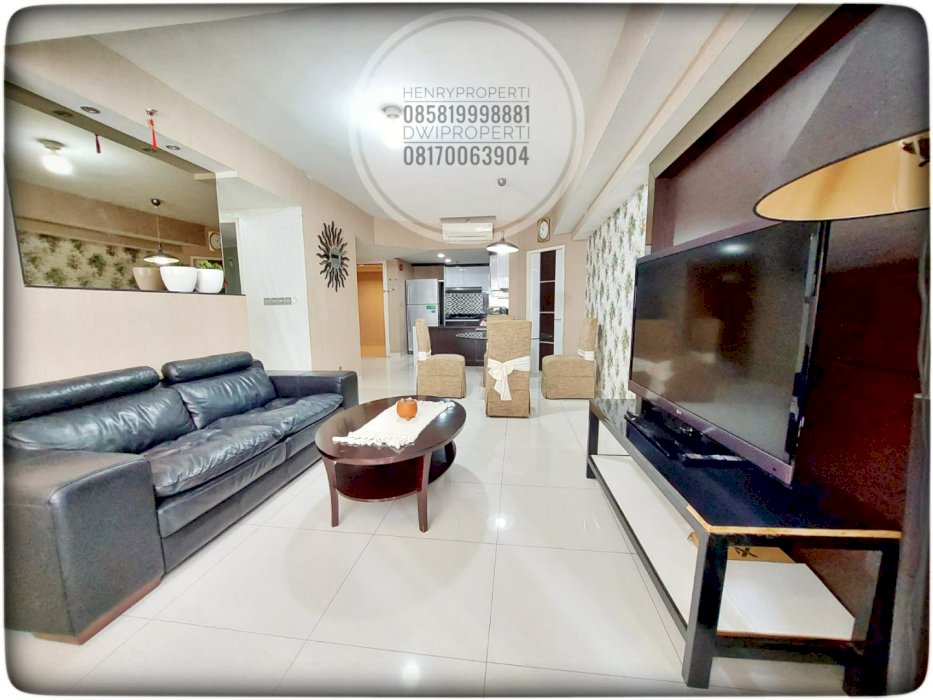 Dijual Taman Anggrek Condo Unit 2+1BR Full Renov + Furnish