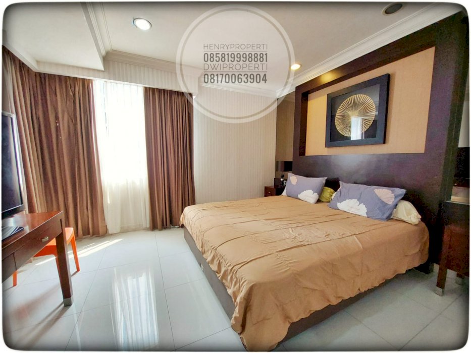 Dijual Taman Anggrek Condo Unit 2+1BR Full Renov + Furnish