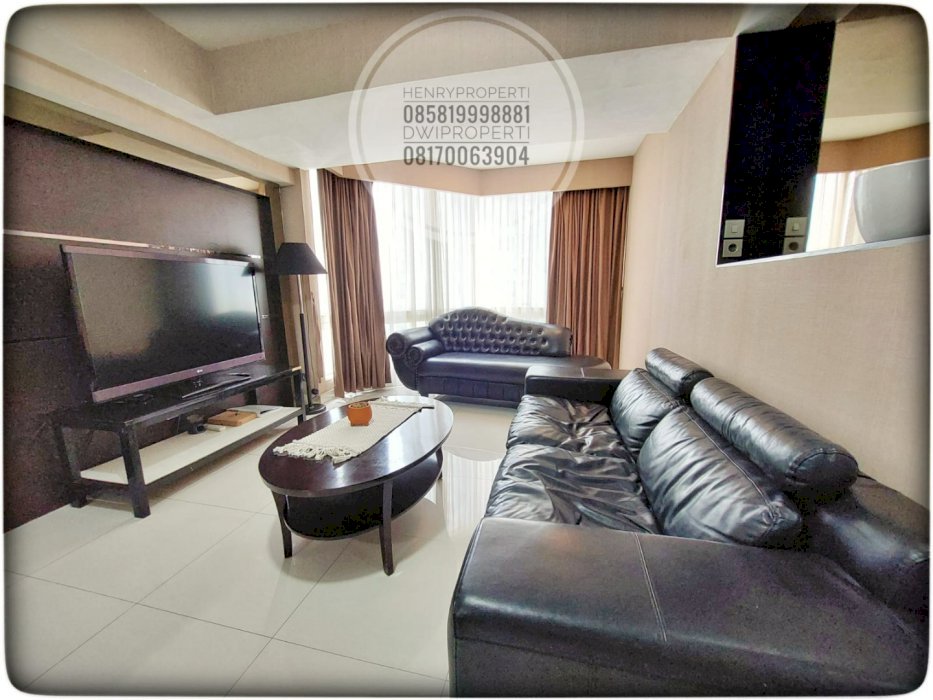 Dijual Taman Anggrek Condo Unit 2+1BR Full Renov + Furnish