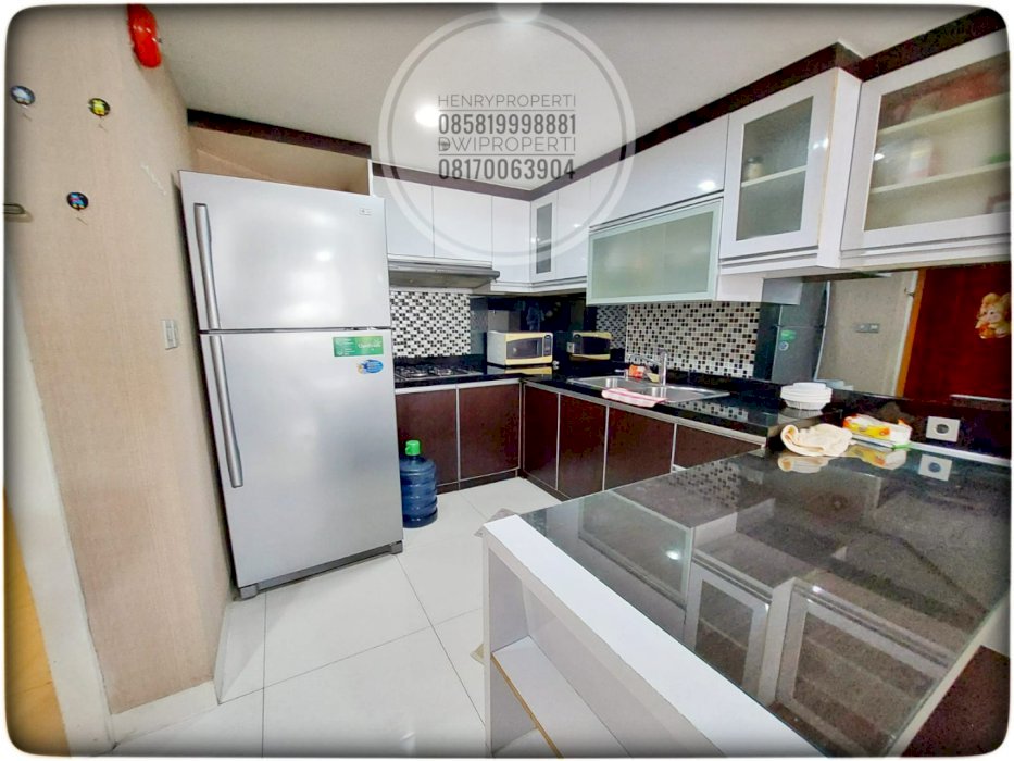 Dijual Taman Anggrek Condo Unit 2+1BR Full Renov + Furnish