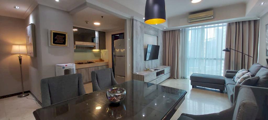 Di Jual Apartmen Bellagio Residence type 3 Bedroom with Good Furnish