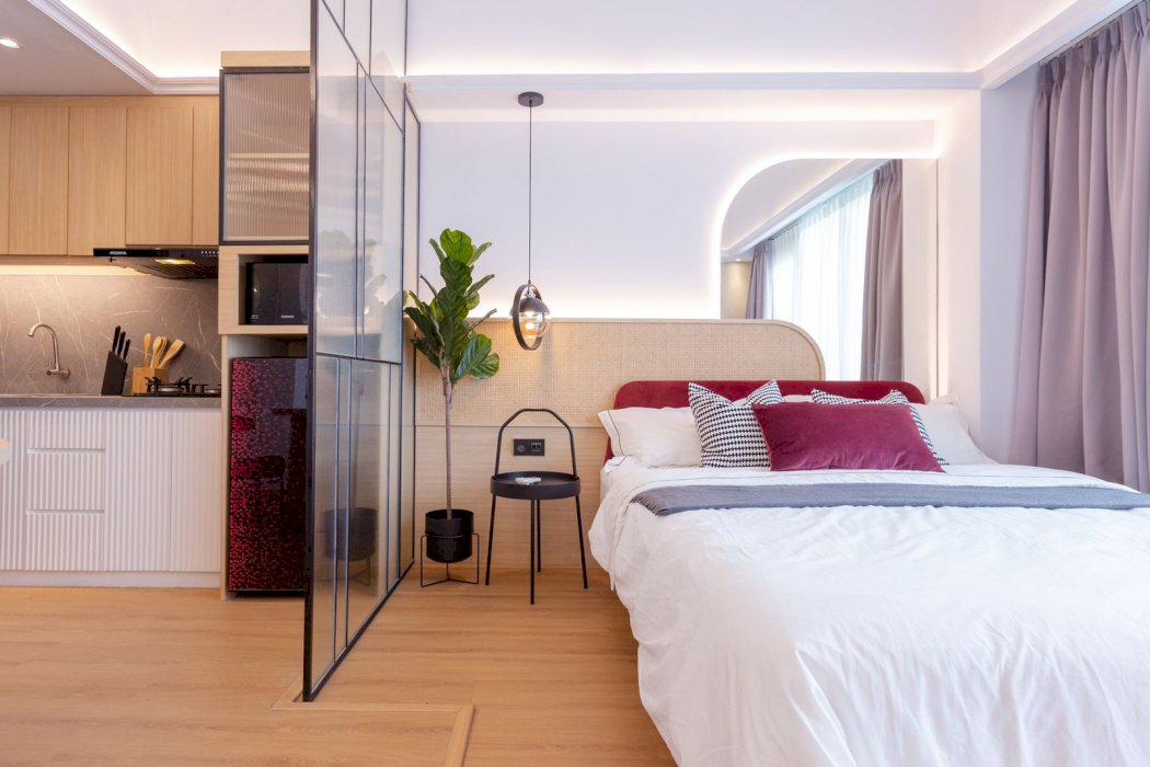 Di Jual Apartemen Ambassade Residence type studio with New Furnish