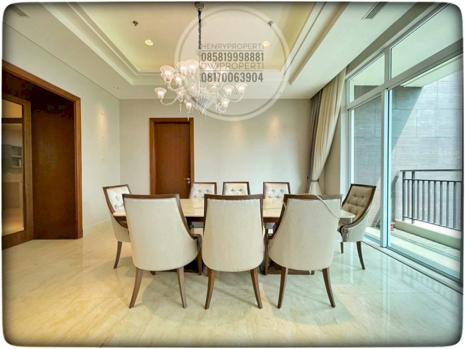 For Rent Pakubuwono Signature 4Br + 1 Study High Floor Best City View