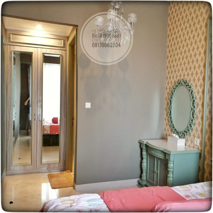 Disewa Taman Anggrek Residence Unit 2+1 BR Mid Fl Full Furnish