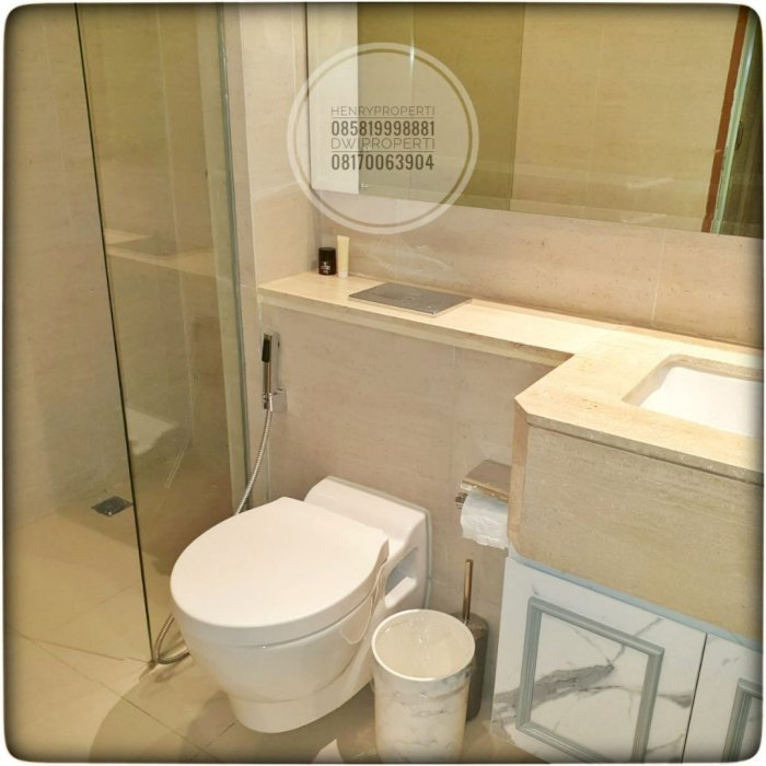 Disewa Taman Anggrek Residence Unit 2+1 BR Mid Fl Full Furnish