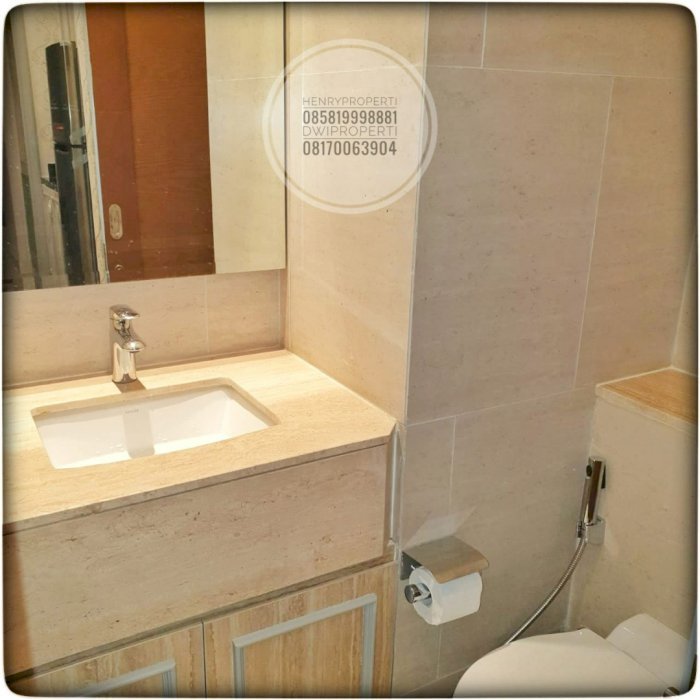 Disewa Taman Anggrek Residence Unit 2+1 BR Mid Fl Full Furnish