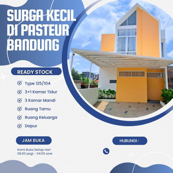 Promo hari merdeka Rumah syariah pertama di pasteur