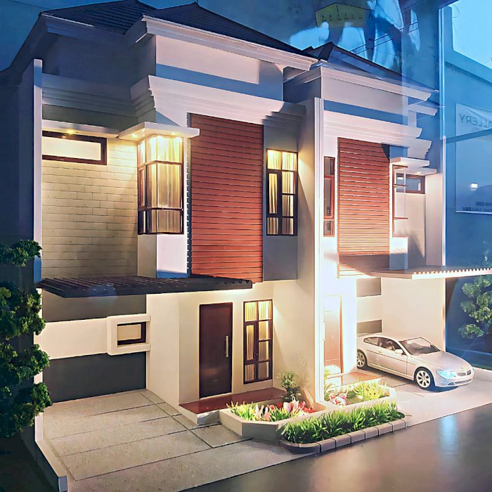 Rumah 2 lantai harga ekonomis