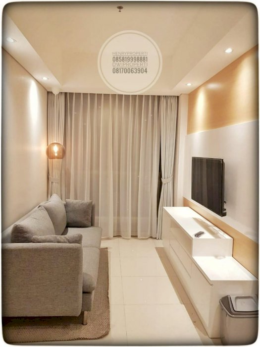 Disewa Taman Anggrek Residence Unit 3 BR Mid Fl Full Furnish City