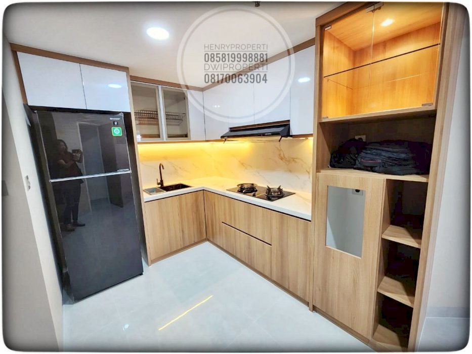 Disewa Taman Anggrek Unit 2 dan 1BR Full Furnish Renov Low Fl
