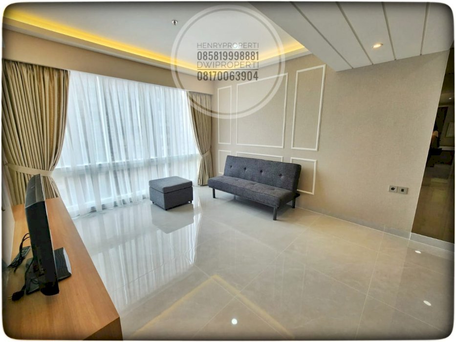 Disewa Taman Anggrek Unit 2 dan 1BR Full Furnish Renov Low Fl