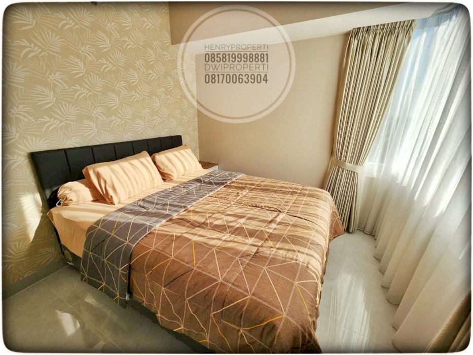 Disewa Taman Anggrek Unit 2 dan 1BR Full Furnish Renov Low Fl