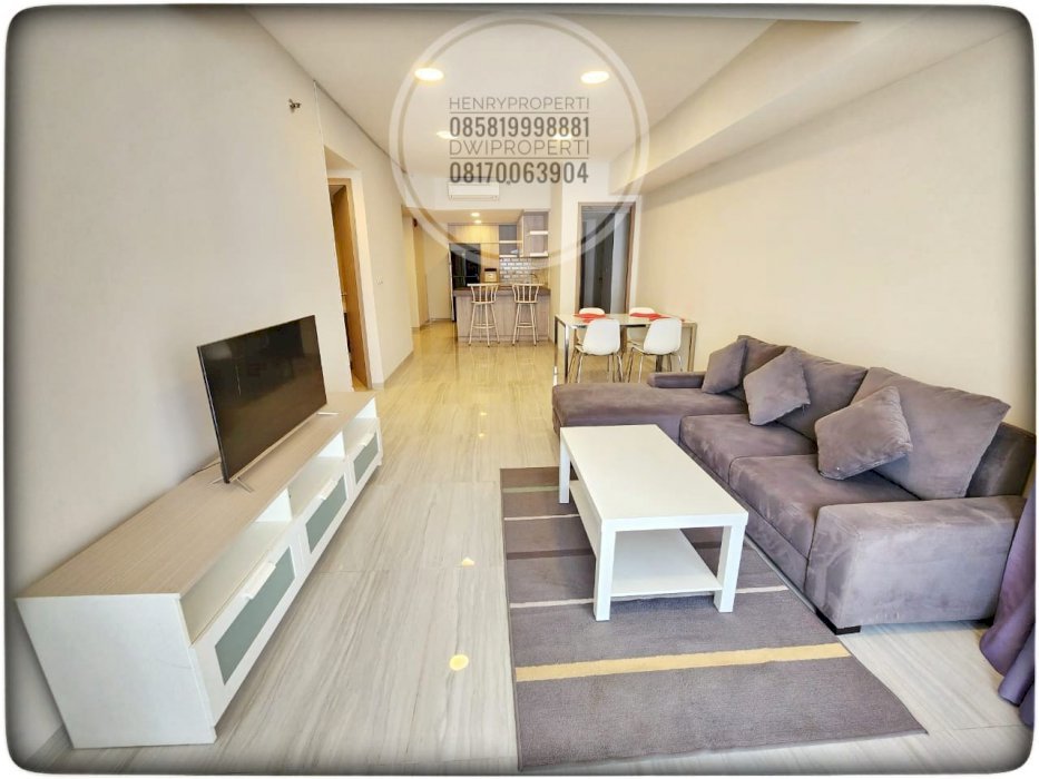 Disewa Taman Anggrek Unit 2+1BR Full Furnish Renov Mid Fl
