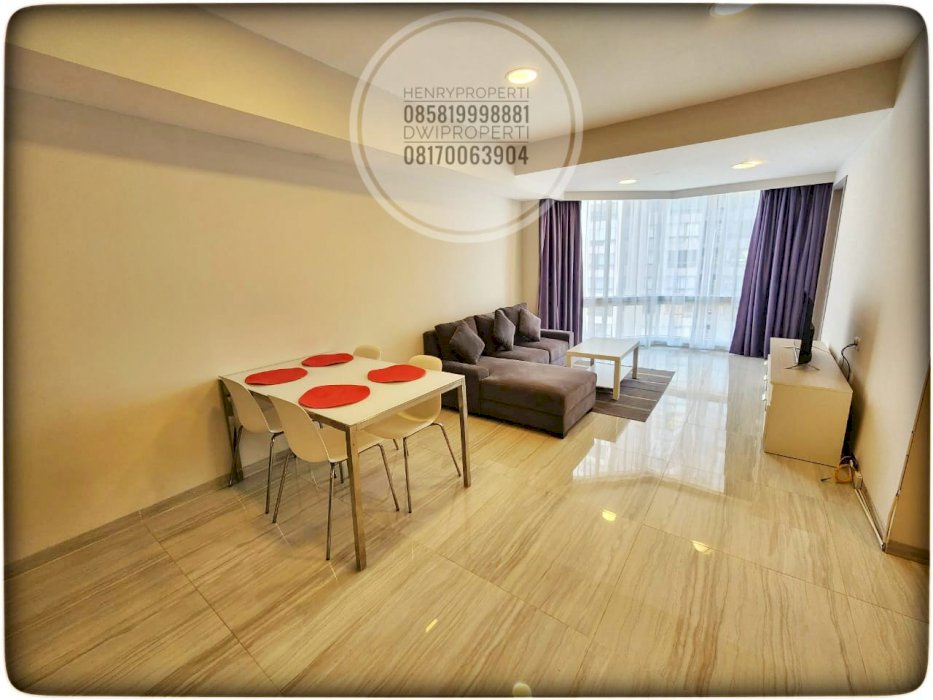Disewa Taman Anggrek Unit 2+1BR Full Furnish Renov Mid Fl