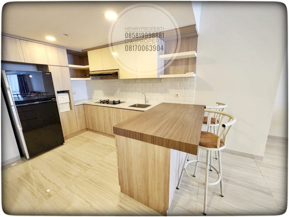 Disewa Taman Anggrek Unit 2+1BR Full Furnish Renov Mid Fl