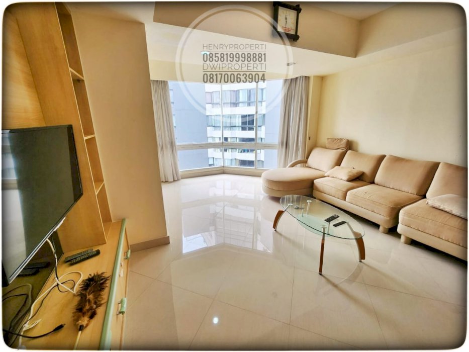 Disewa Taman Anggrek Unit 2 dan 1BR Full Furnish Renov High Fl