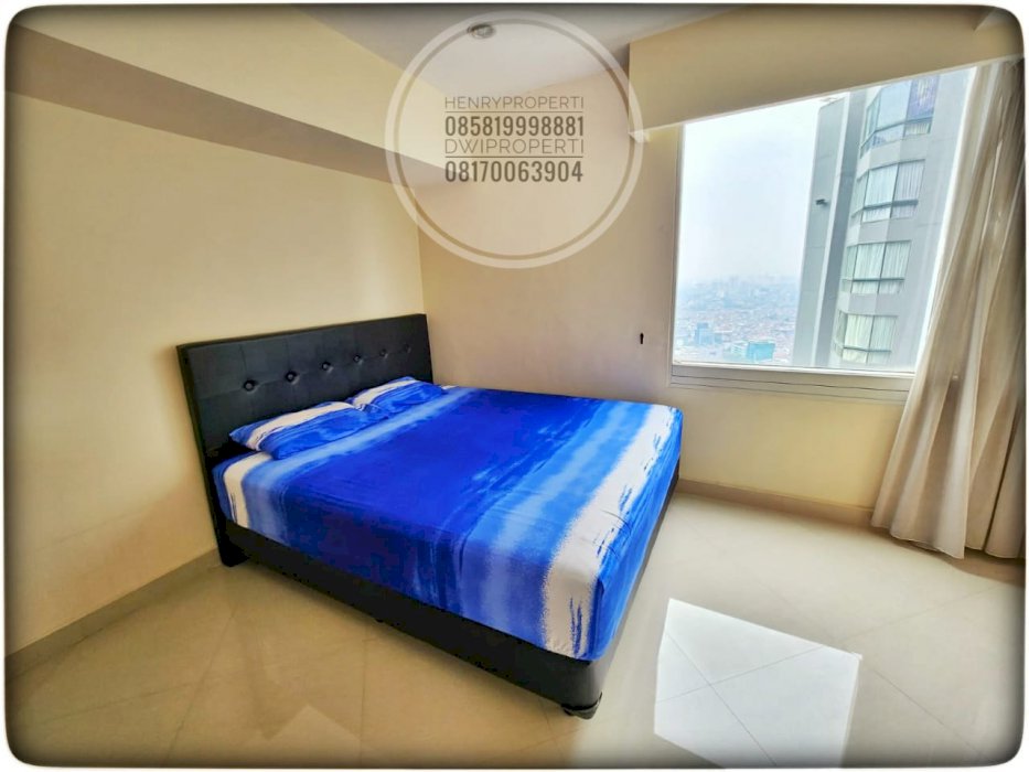 Disewa Taman Anggrek Unit 2 dan 1BR Full Furnish Renov High Fl