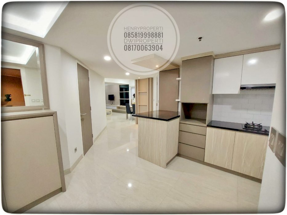 Disewa Taman Anggrek Unit 2 dan 1BR Full Furnish Renov mid Fl