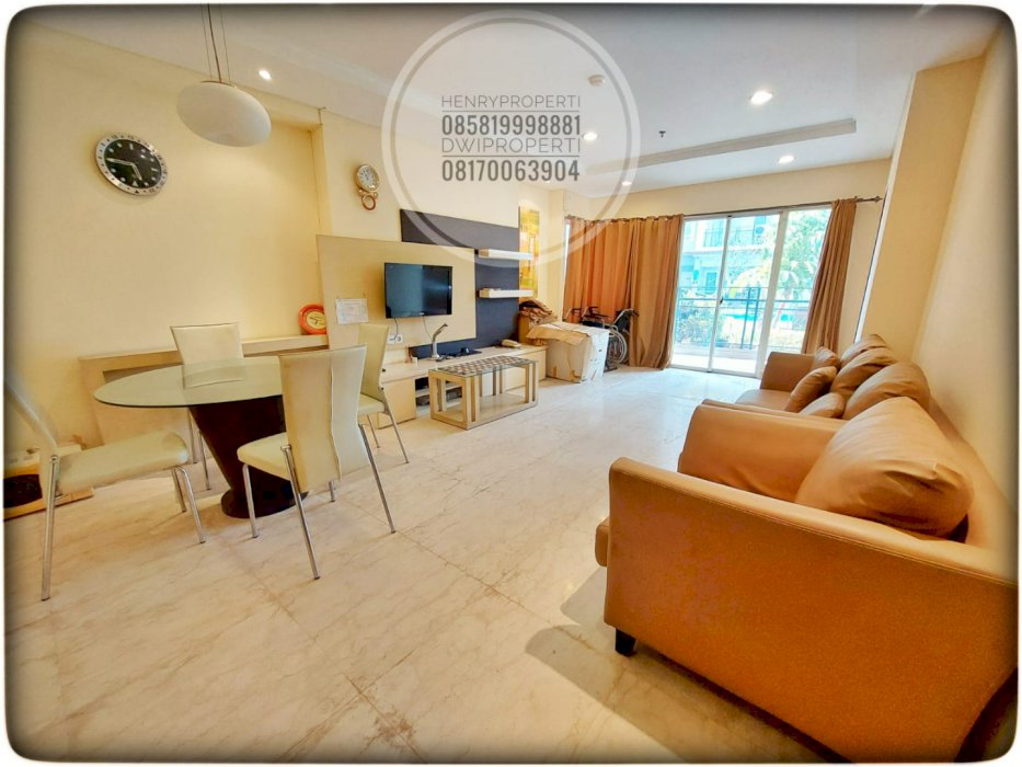 For Rent Permata Hijau Residence Special Unit 3 dan 1BR Pool View