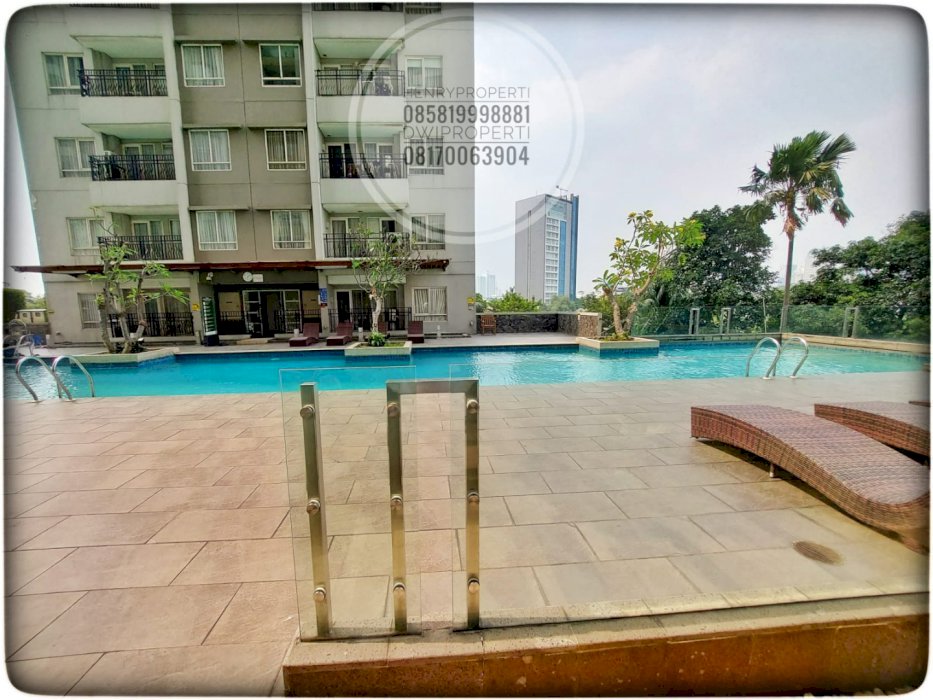 For Rent Permata Hijau Residence Special Unit 3 dan 1BR Pool View