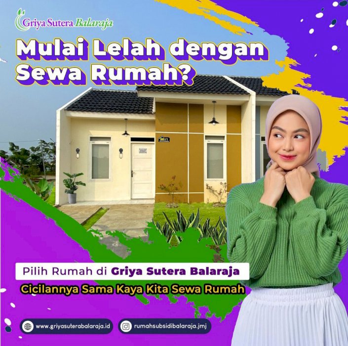 Rumah subsidi semi cluster di tangerang