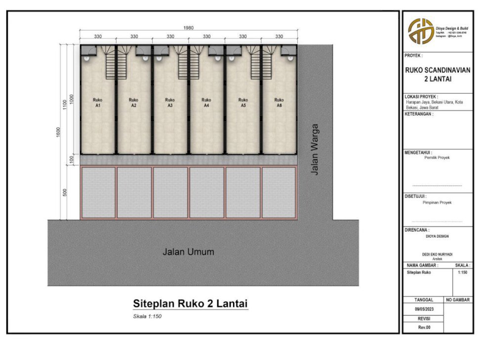RUKO 2 LANTAI COCOK UNTUK USAHA